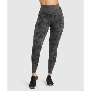Gymshark Adapt Camo Seamless Leggings - Black